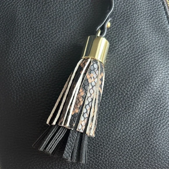 Time and Tru Brown and Black Snakeskin Crossbody or Shoulder Bag - NWOT - Picture 10 of 10